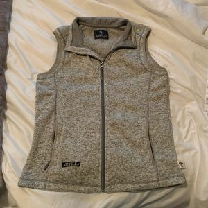 grey simply southern vest